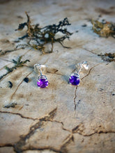 Load image into Gallery viewer, Amethyst earrings
